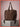 Vancouver Soft Suede Tote - Chocolate