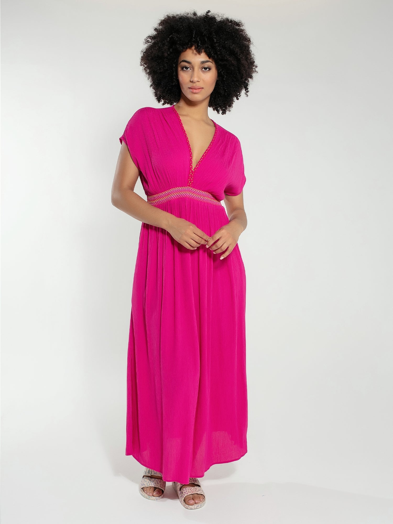 Jojo Maxi Dress in Pink
