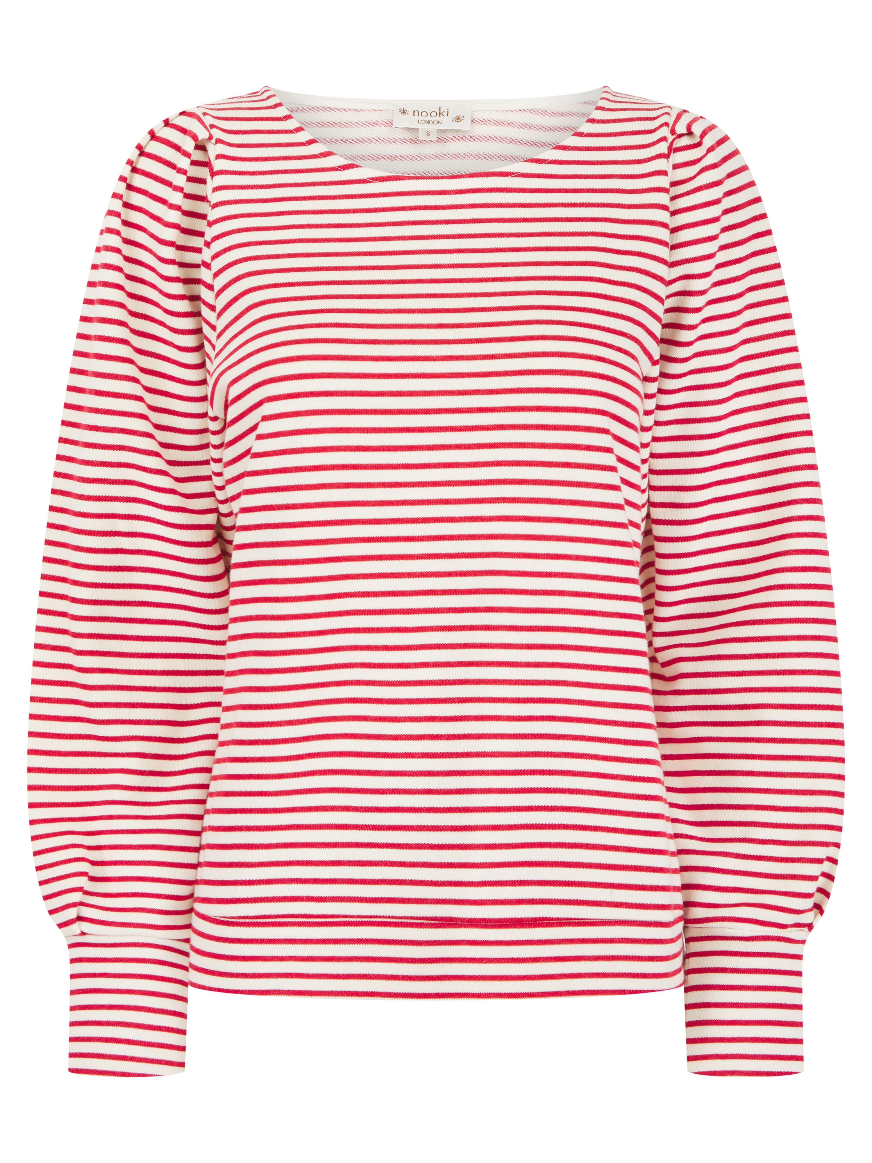 Helena Sweatshirt in Red Mix