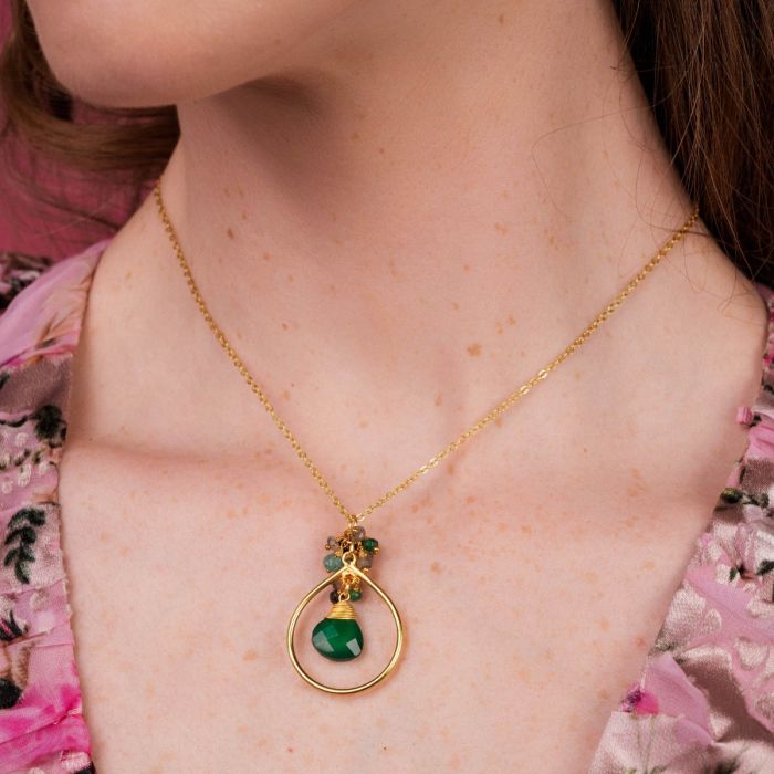 Robin Necklace - Green
