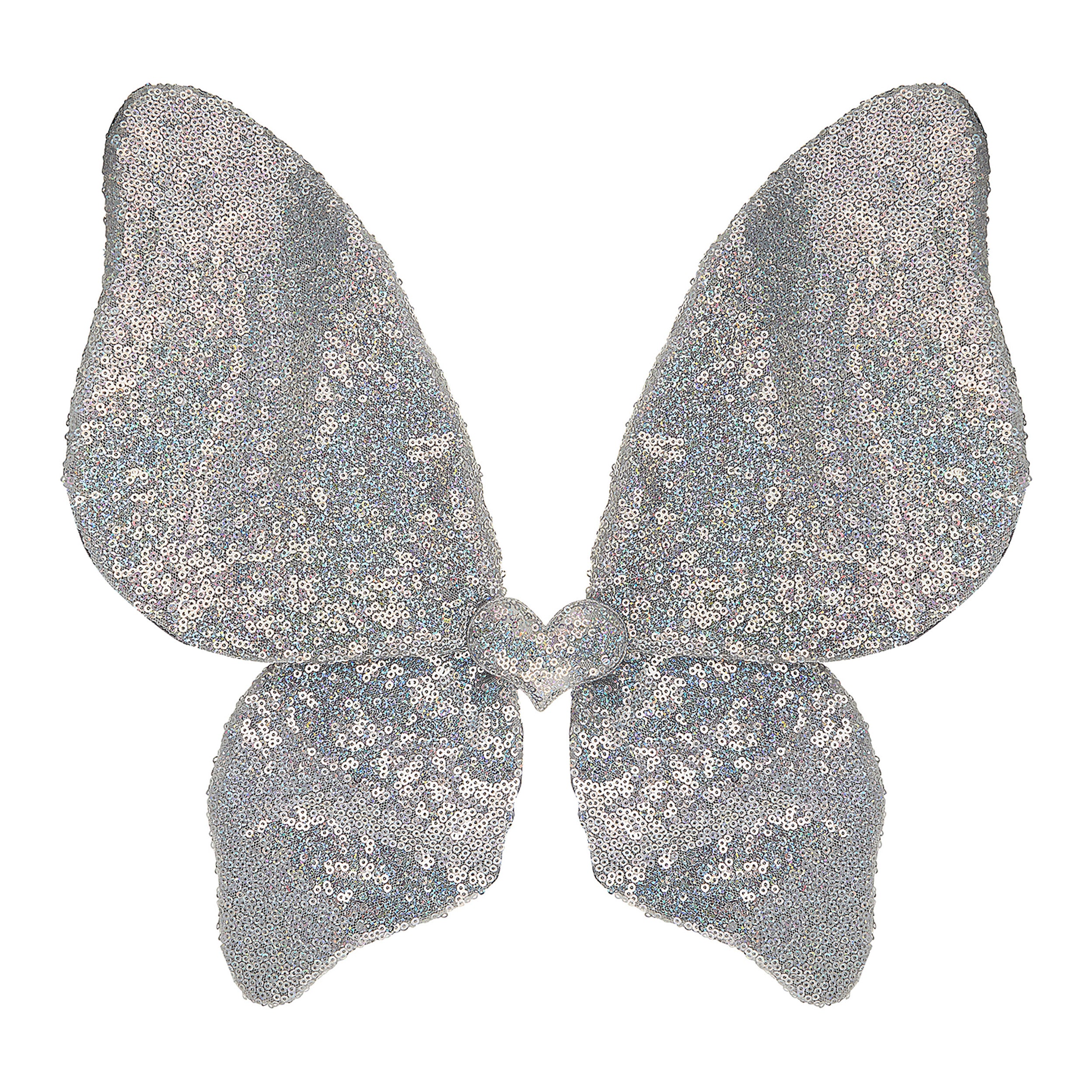 SPARLKLE SEQUIN WINGS - SILVER