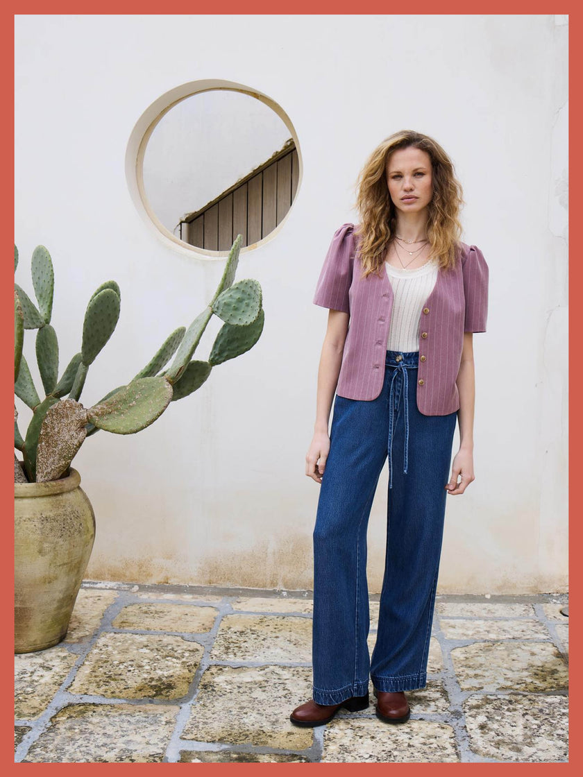 RISLE JEANS - BLUE DENIM