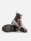 LEMON JELLY - ZURI LEOPARD SHORT WELLIES-BROWN