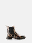 LEMON JELLY - ZURI LEOPARD SHORT WELLIES-BROWN
