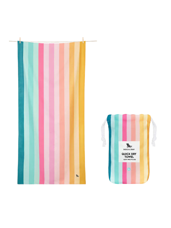 Dock & Bay Beach Towel X Large - Coastal Candy
