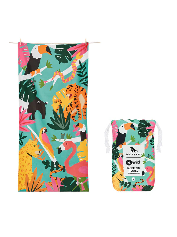 Dock & Bay Beach Towel X Large - Wild Thing