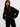 23 THE SWEAT BLOUSE - BLACK