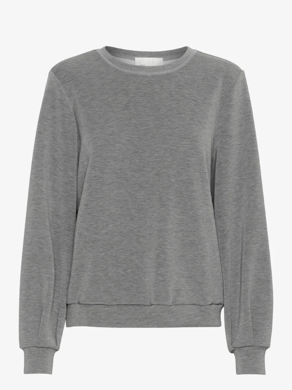 23 THE SWEAT BLOUSE - DARK GREY