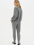 23 THE SWEAT BLOUSE - DARK GREY