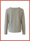 MARTINE T-SHIRT - NAVY STRIPE