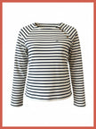 MARTINE T-SHIRT - NAVY STRIPE