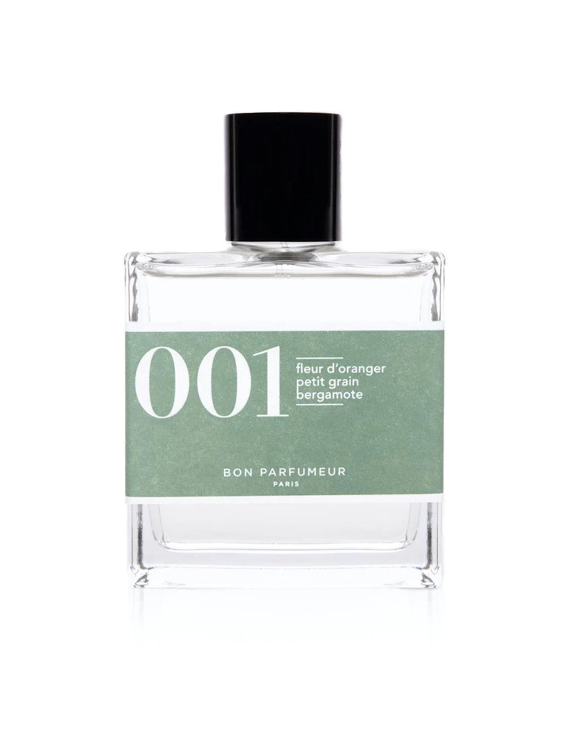 Eau de parfum 001: Orange Blossom/Petitgrain/Bergamot