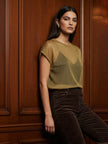 Amor Knit Top - Gold