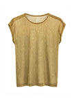Amor Knit Top - Gold