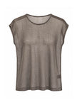 Amor Knit Top-Pewter