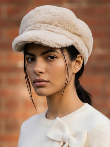 Apollo Faux Fur Cap - Mink