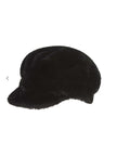 Apollo Faux Fur Cap - Black
