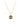 Mya-Bay Black Shiny Protection Necklace