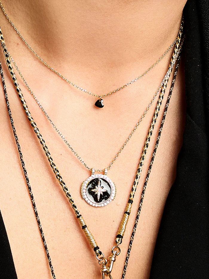 Mya Bay Black Diwali Boho Necklace