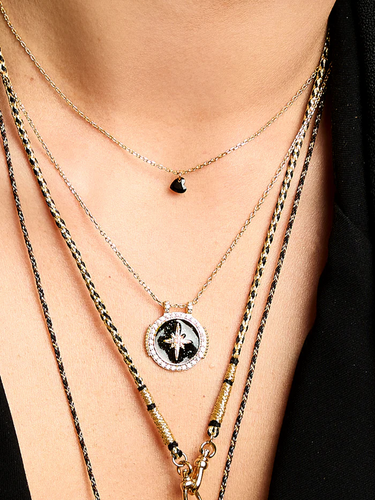 Mya Bay Black Diwali Boho Necklace