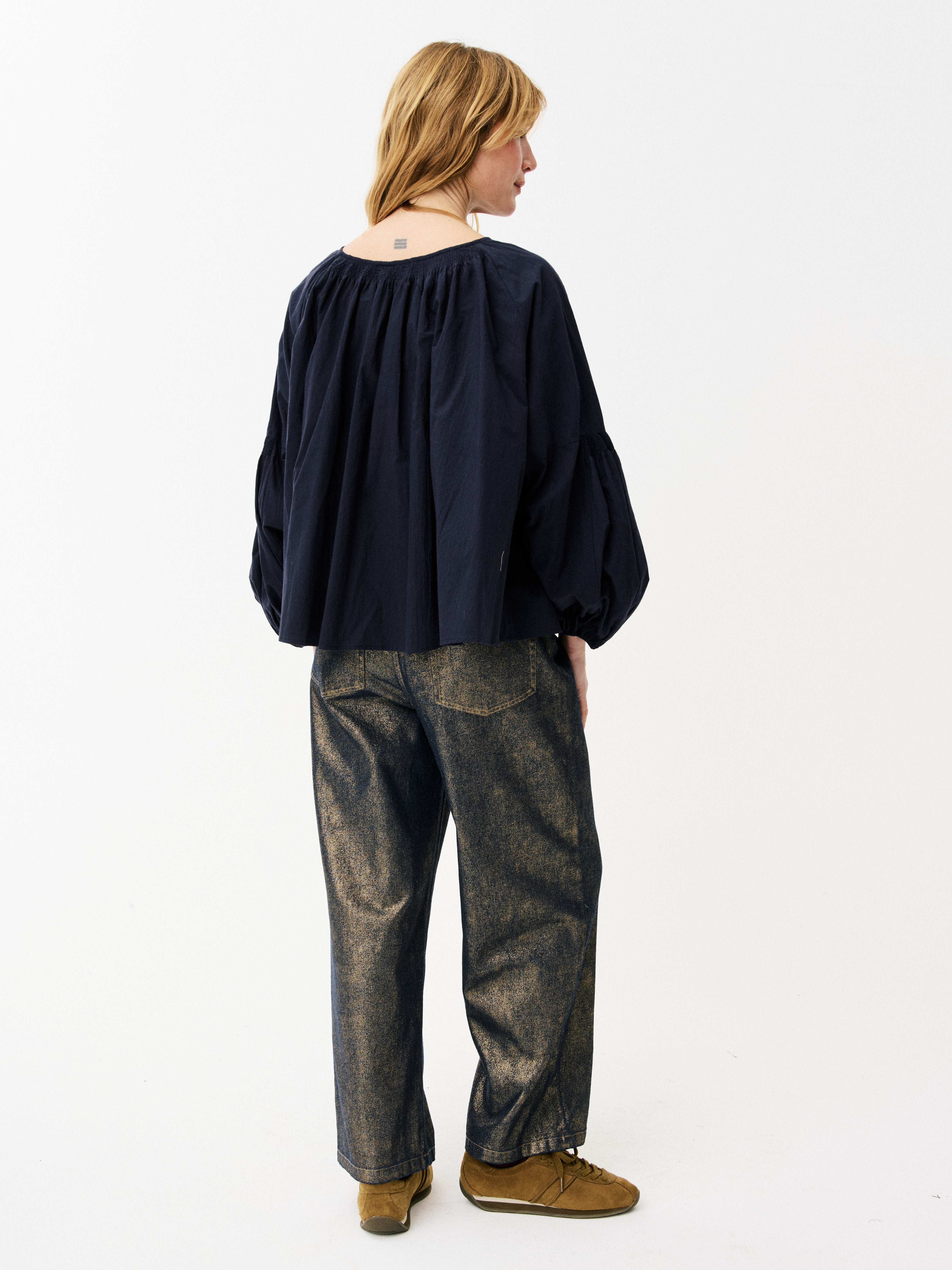 Philise Blouse - Navy