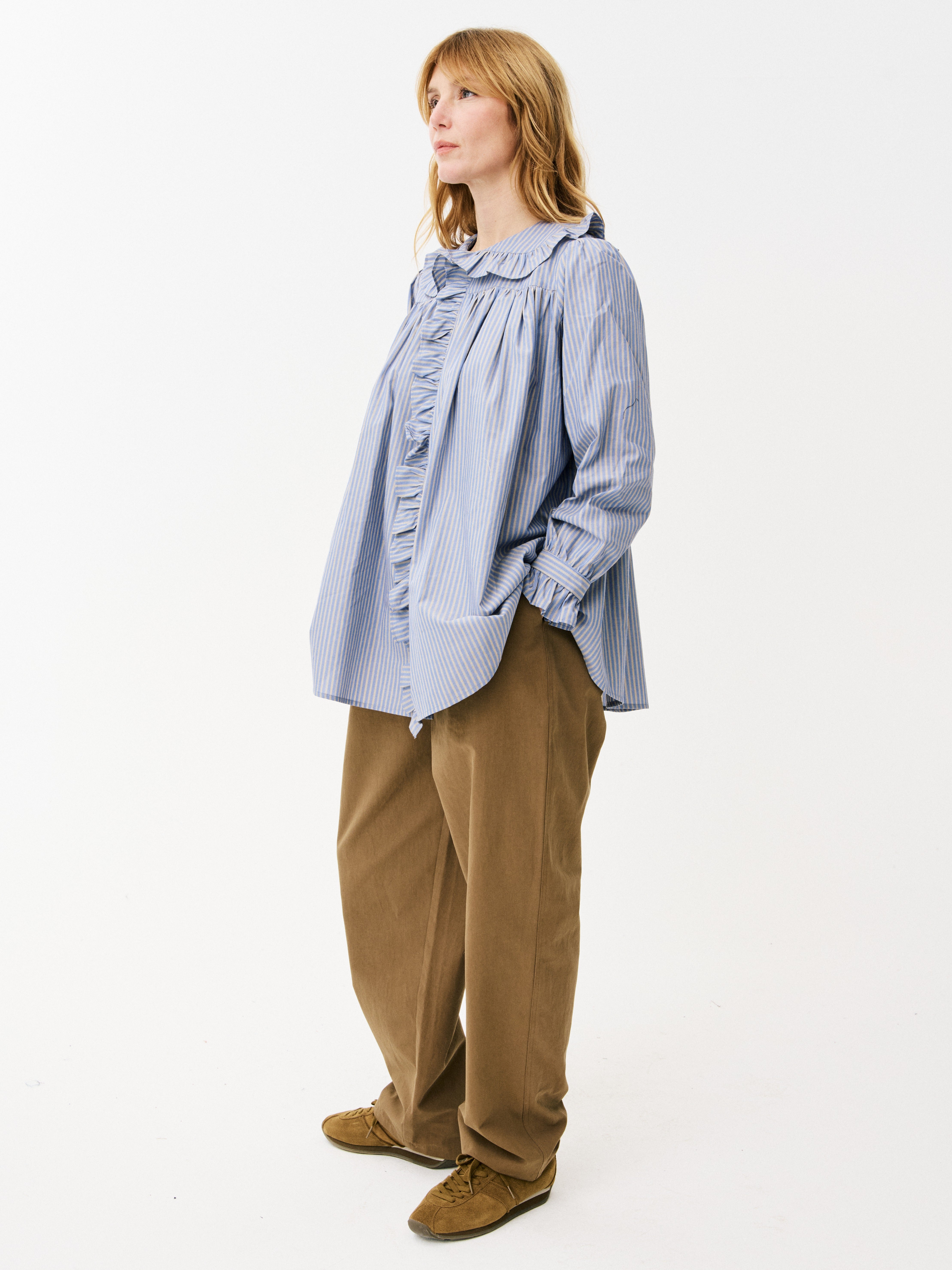 Steffi Shirt - Blue Stripe