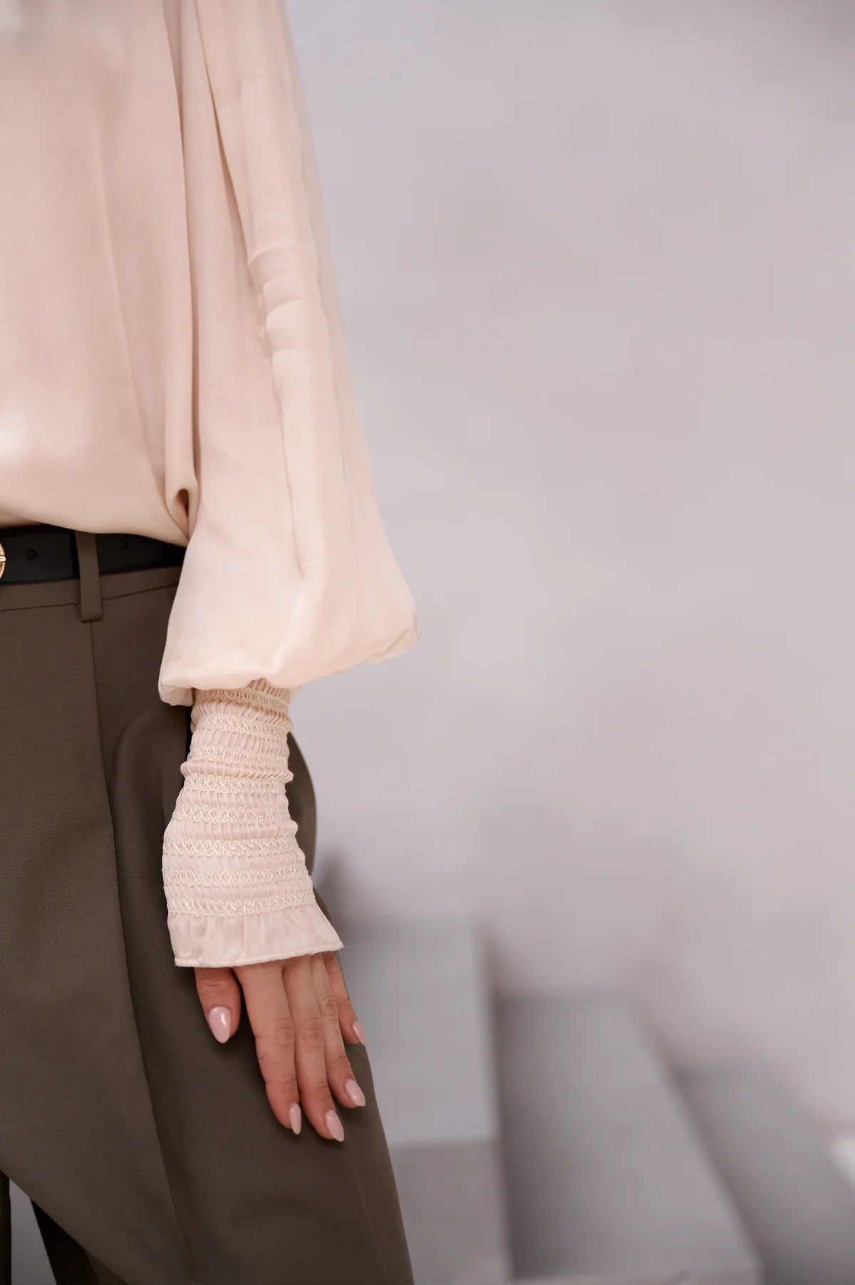 Sofia Shirt-Pink Champagne