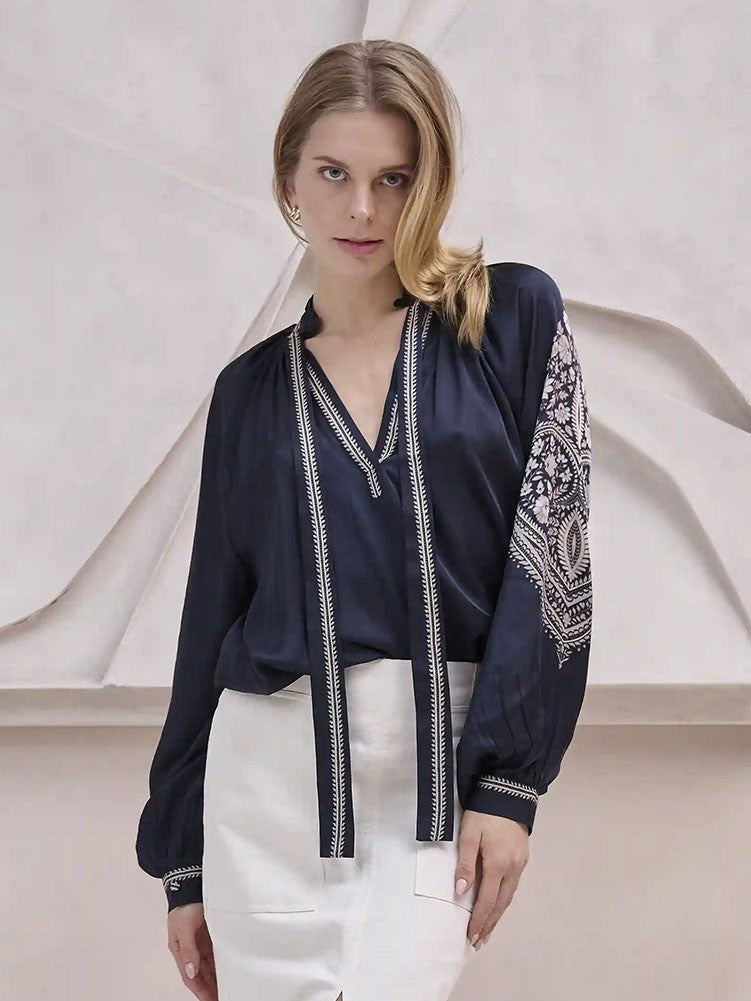 Hyacinth Paisley Shirt