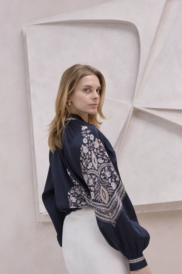 Hyacinth Paisley Shirt