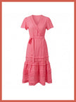 Bailey Maxi Wrap Dress - Bubblegum