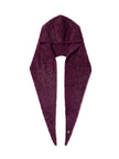 Baldwin Hooded Scarf - Plum