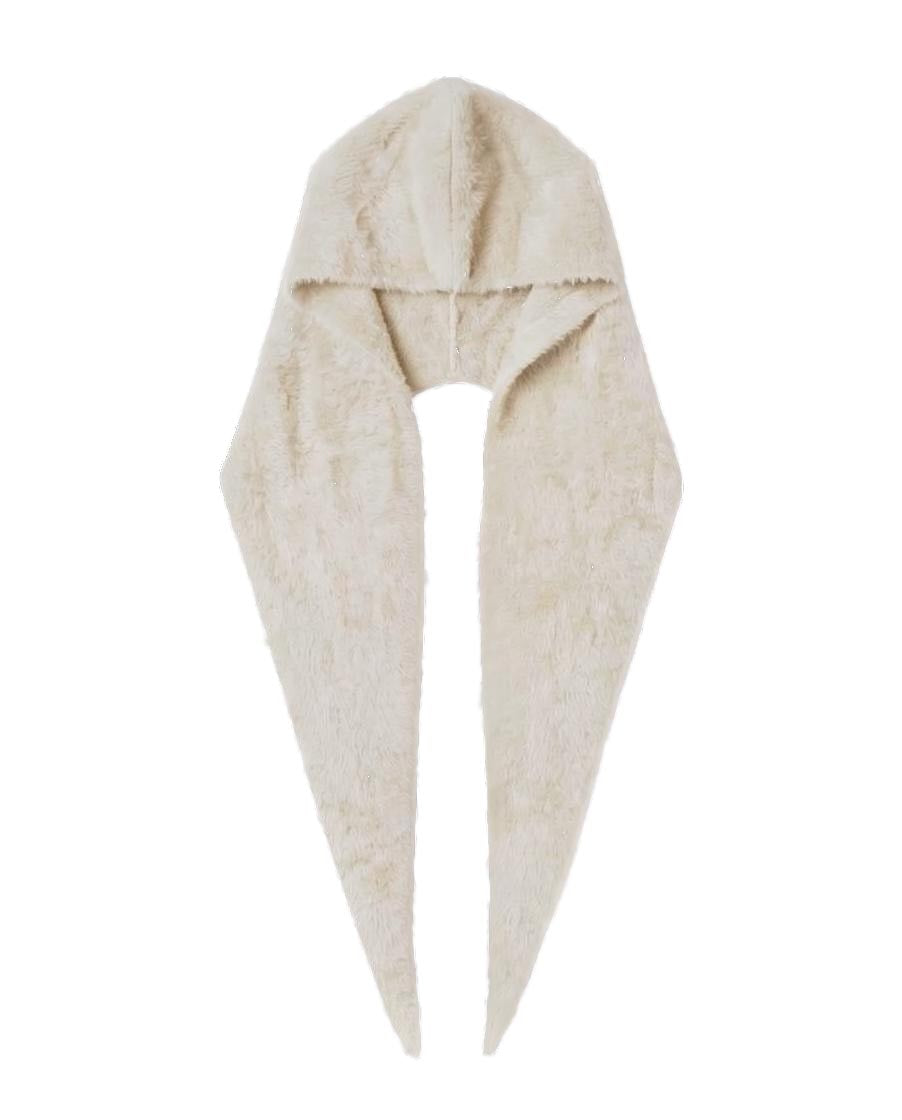 Baldwin Hooded Scarf - Cream