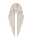 Baldwin Hooded Scarf - Cream