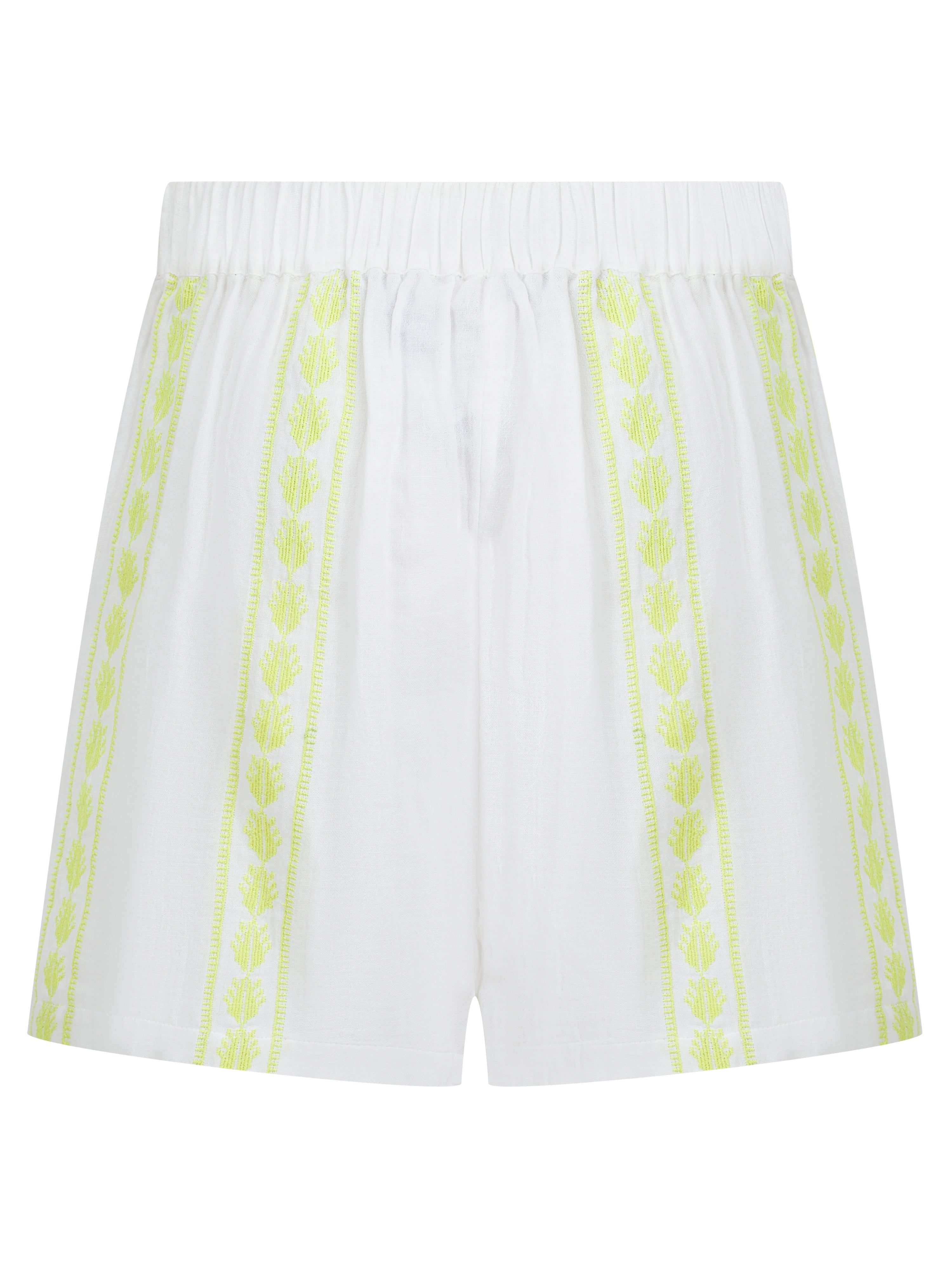 Belize Shorts - White Mix