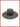 Beth Oversized Fedora Hat - Black