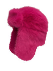Billie Faux Fur Trapper Hat - Hot Pink