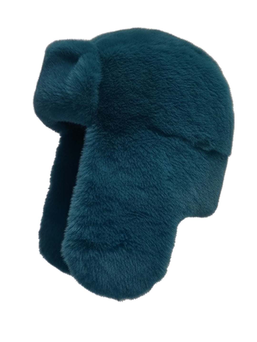 Billie Faux Fur Trapper Hat - Teal