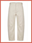 Binx Barrel Leg Trousers - Cream
