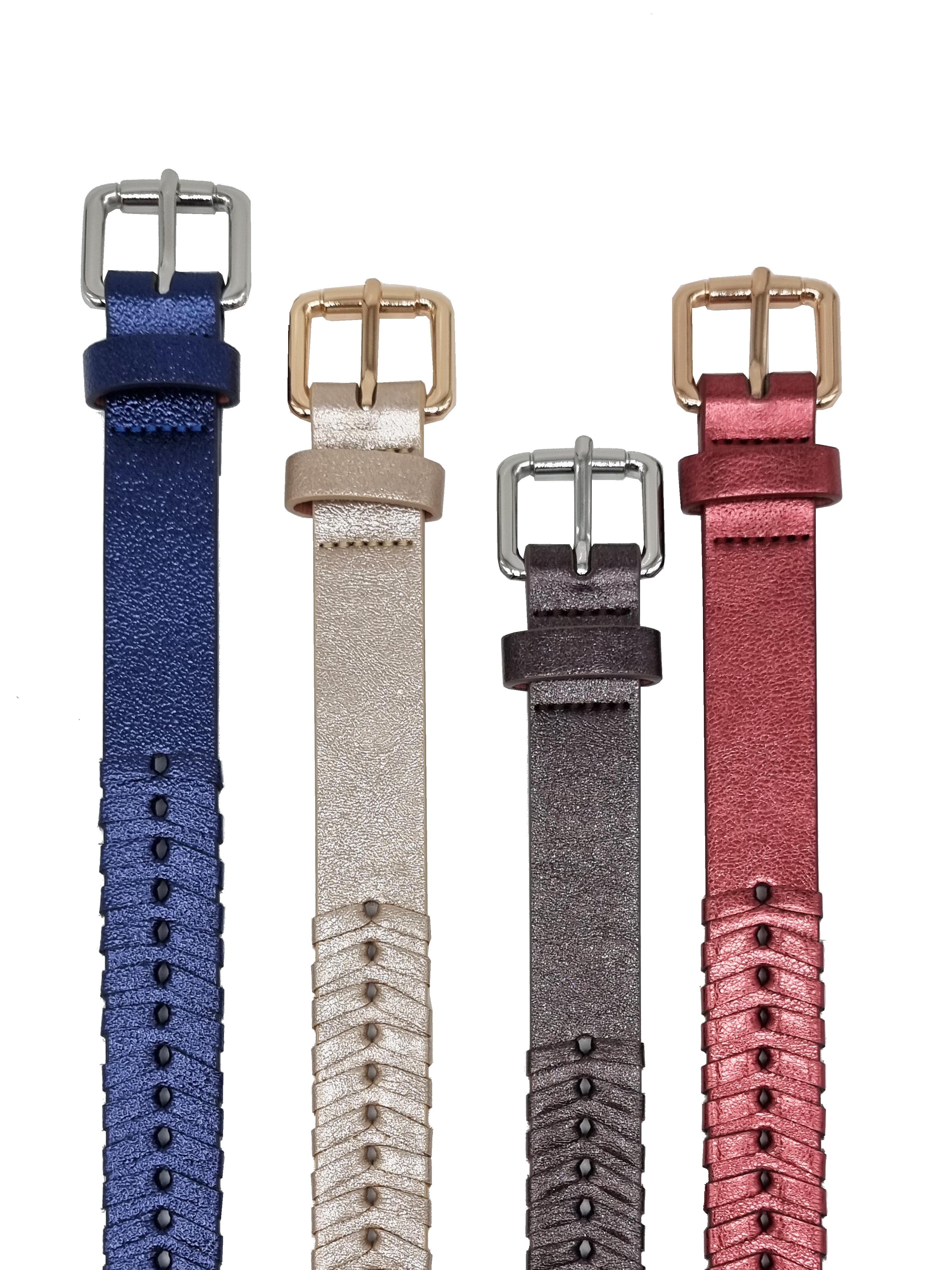 BRADLEY WOVEN BELT-BLUE
