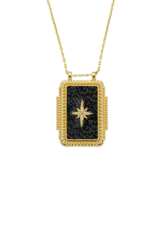 Mya Bay Black Diwali Twice Boheme Necklace