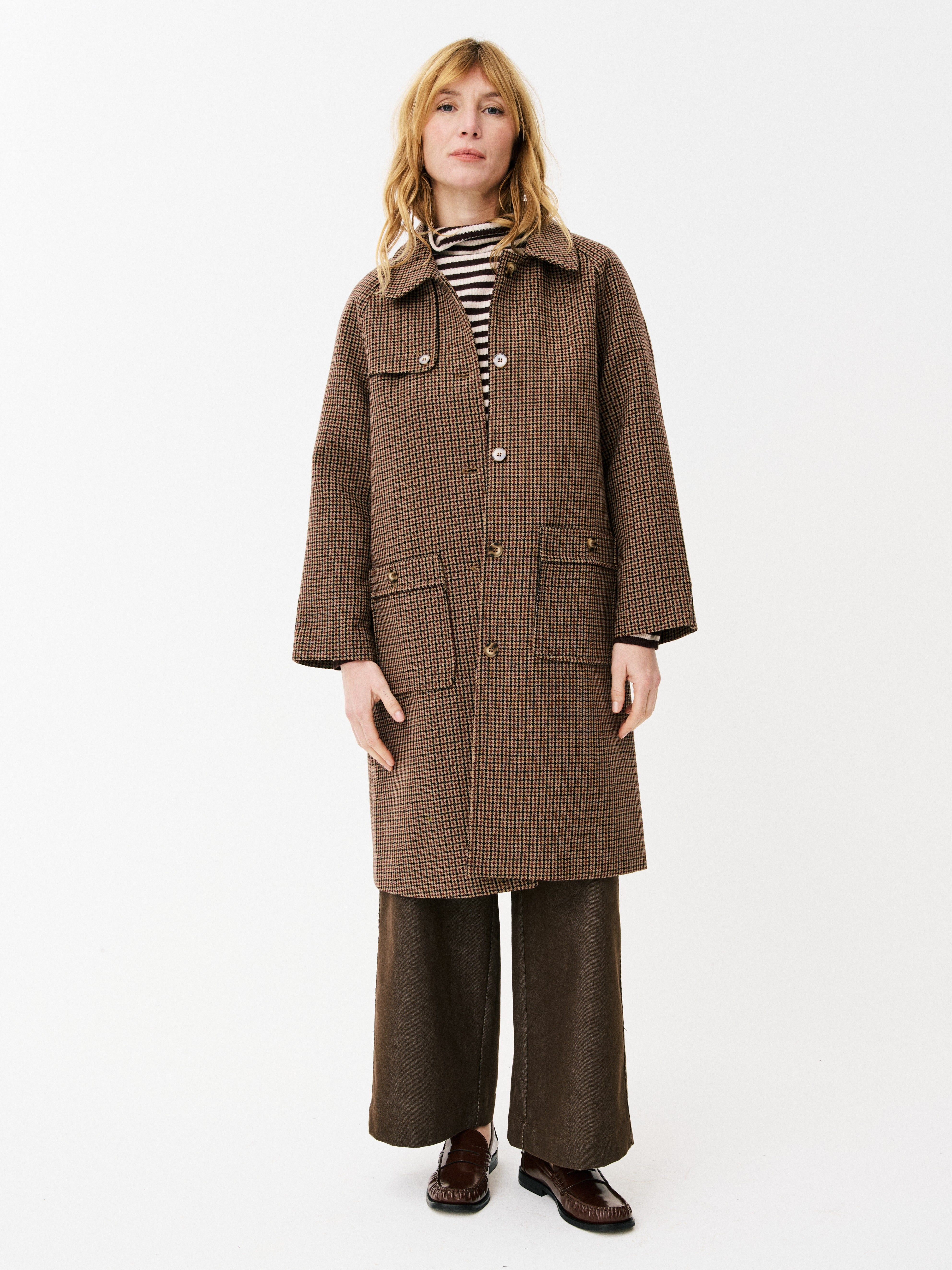 Cherline Coat - Marron Glace