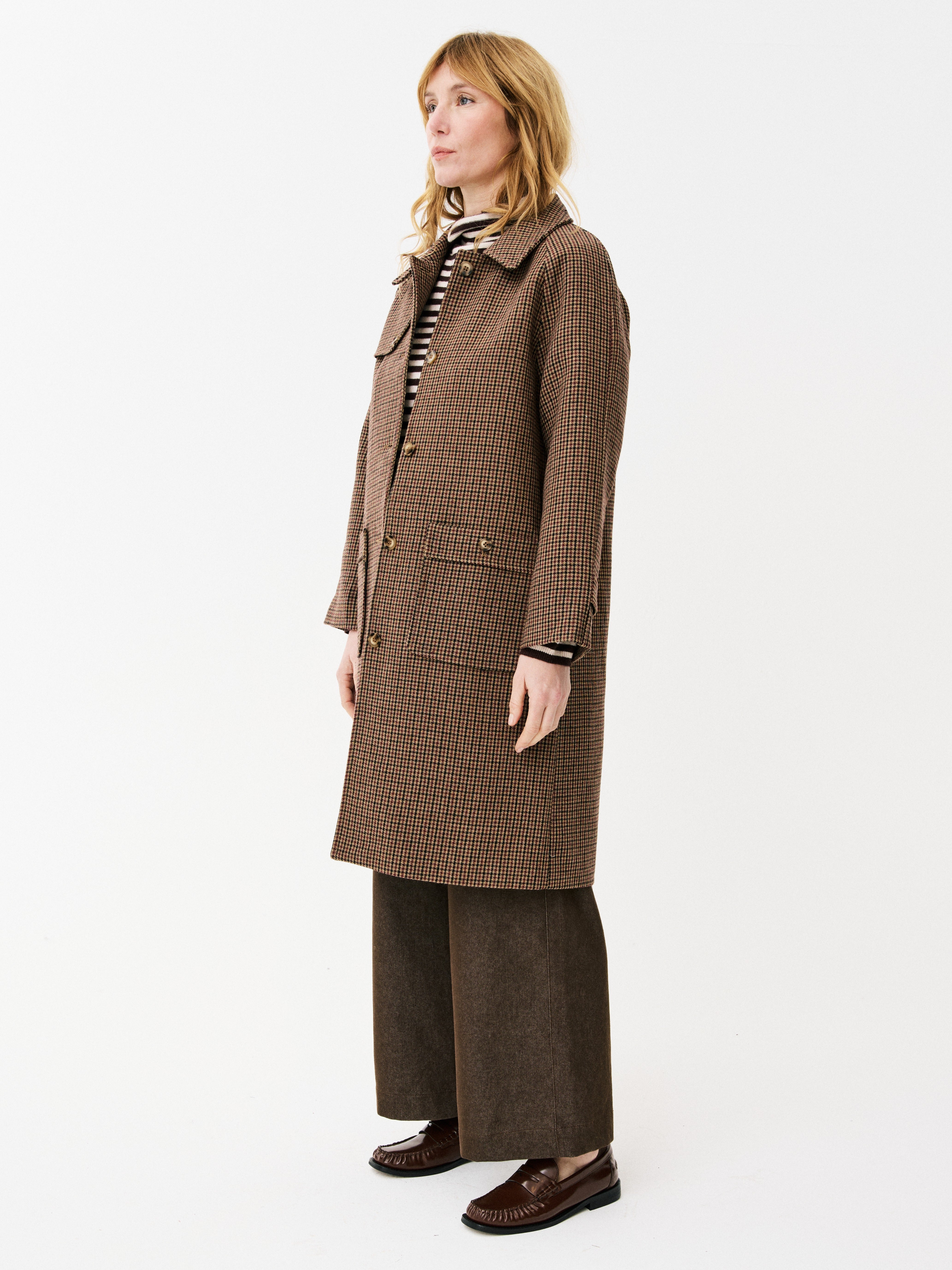 Cherline Coat - Marron Glace