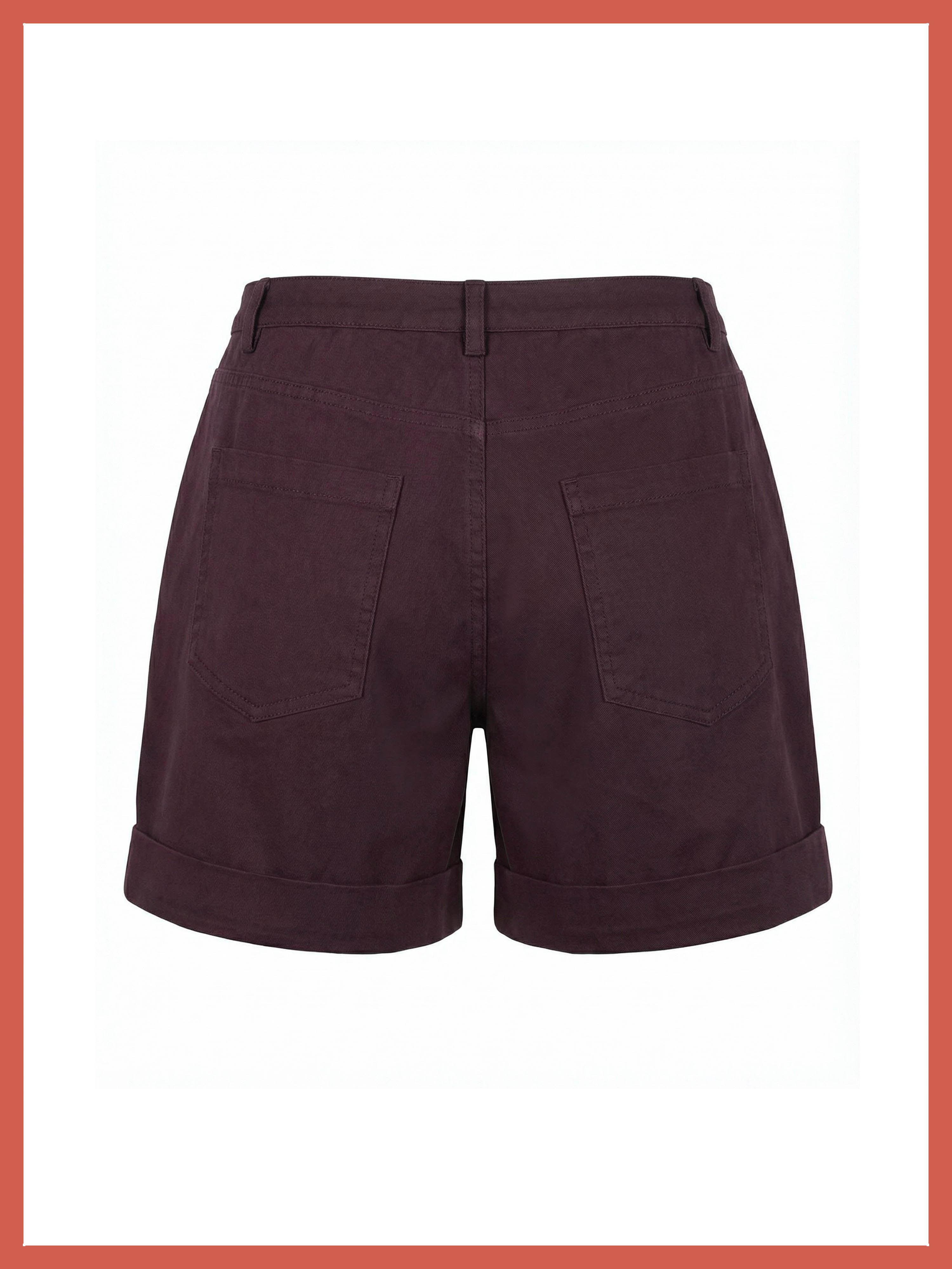 Carvell Cotton Summer Shorts - Chocolate