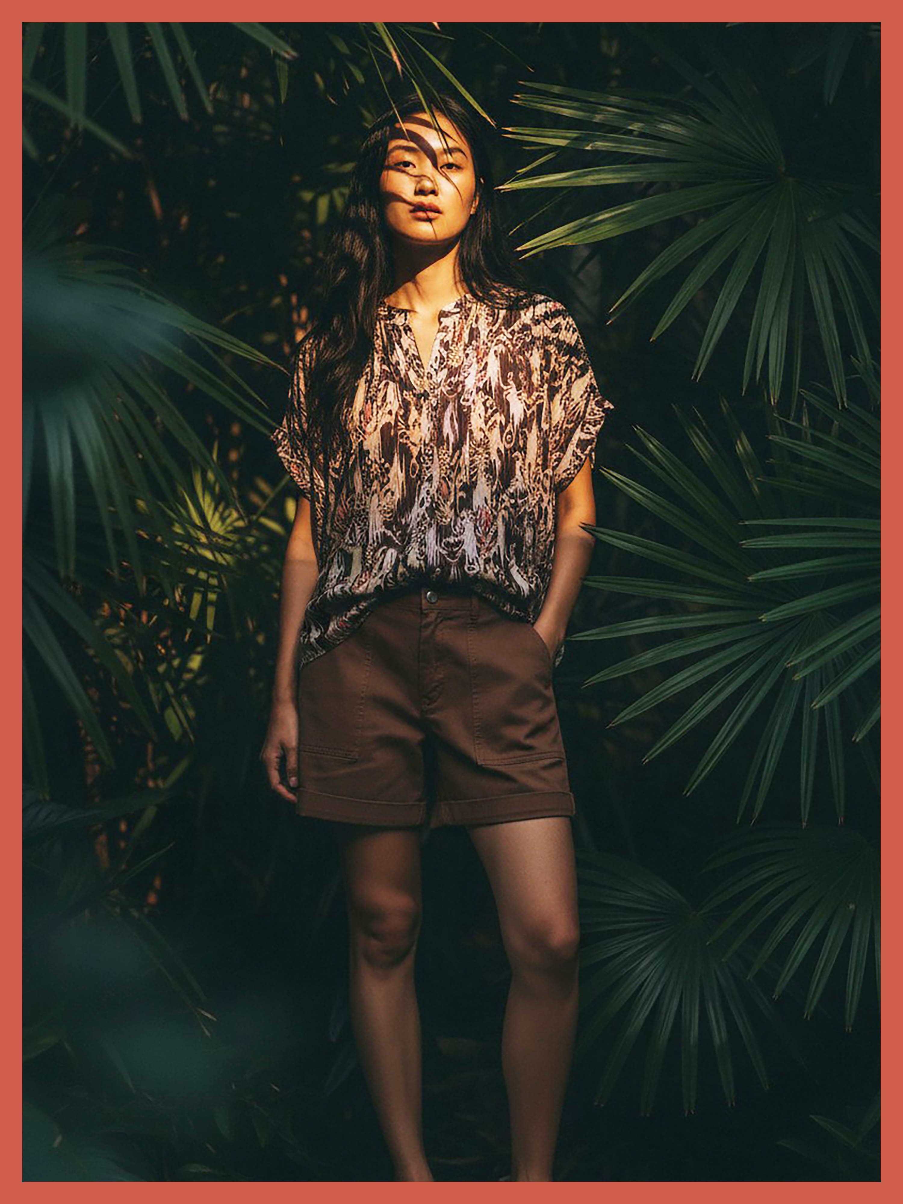 Carvell Cotton Summer Shorts - Chocolate