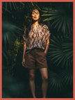 Carvell Cotton Summer Shorts - Chocolate