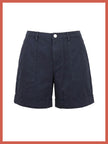 Carvell Cotton Summer Shorts - Navy