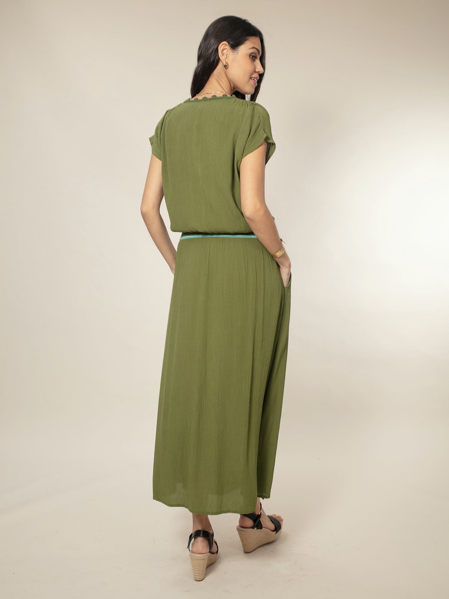 Cece Maxi Dress - Green Cece Maxi Dress - Green