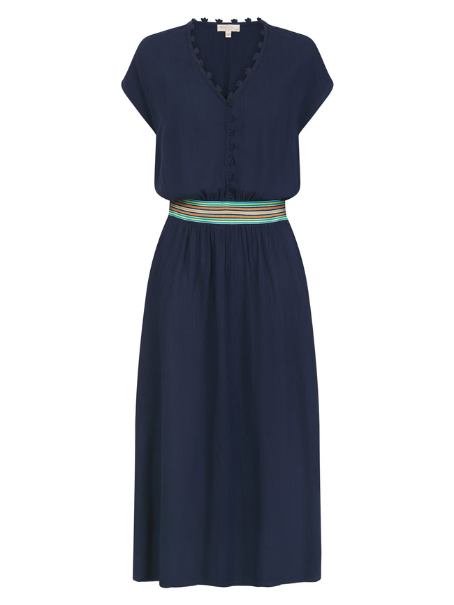 Cece Maxi Dress - Navy