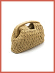 Charleston Framed Grab Bag - Natural