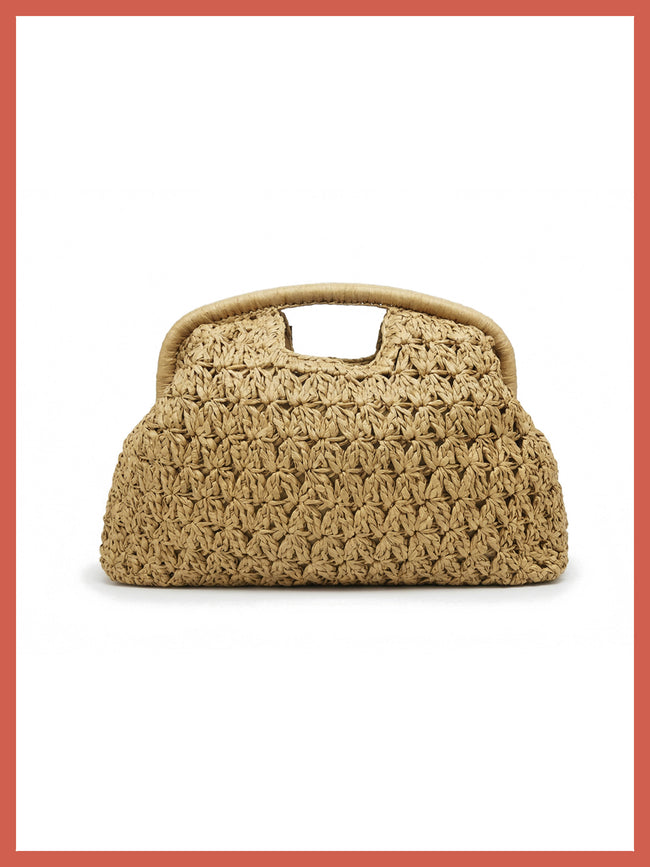Charleston Framed Grab Bag - Natural